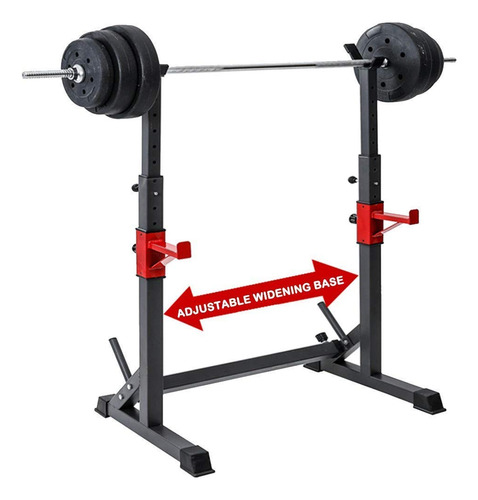 Auxiliary Fitness Dumbbell Bench Adjustable Squat Rack