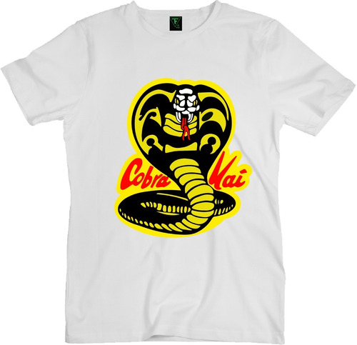Polera Cobra Kai Logo Karate Kid Unisex Xs A Xl