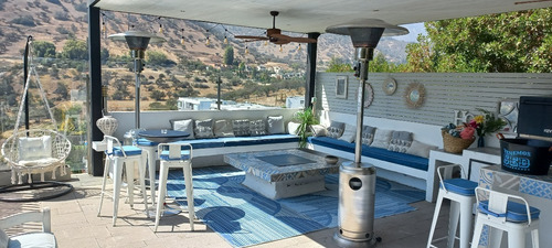 Arriendo Estufas Patio Terraza Exterior Eventos Calefactores