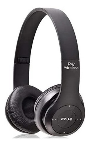 Audifonos Bluetooth Inalámbricos P47 Fm, Micro Sd, Auxiliar