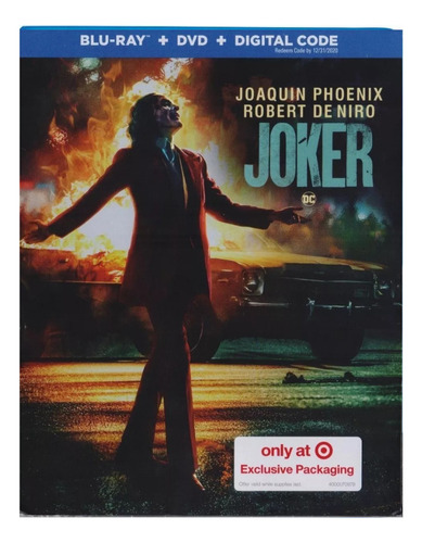 Joker Guason 2019 Target Pelicula Blu-ray + Dvd