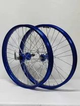 Comprar Rines 20 Para Bicicletas De Aluminio Azul