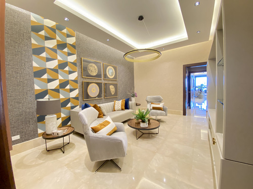 Apartamento En Bella Vista Con Espectacular Vista En La Exclusiva Av Anacaona