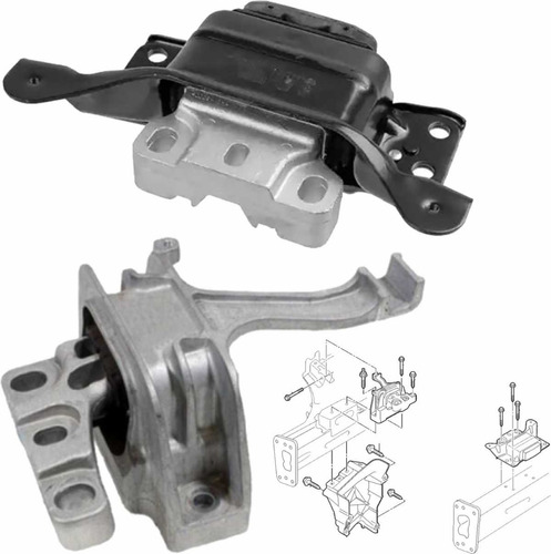 Soporte Derech E Izq Automatica Audi Tt Quatro 2.0l 16-18