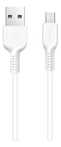 Cable Hoco X20 Micro Usb 1 Metro Blanco