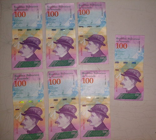 Billetes De 100 Bs