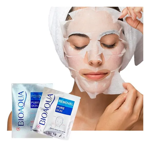 comprar Mascarilla Facial Anti-acné Bioaqua De 30g X 10 Unidades