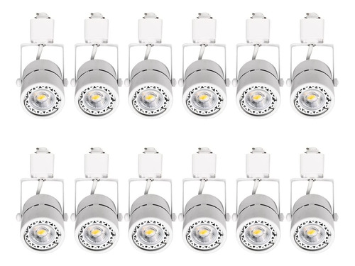 Cabezales De Riel H De 10 W, Accesorios De Riel Led Regulabl