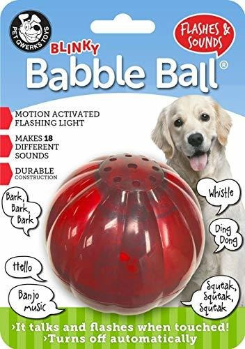 Mascota Qwerks Blinky Babble Juguete Interactivo Para Perro,