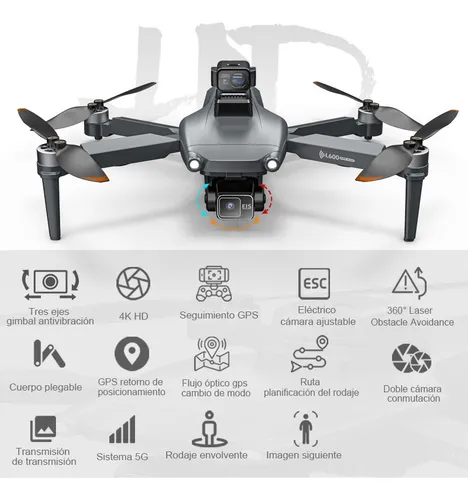 Wu Mini Drone Sjrc L600 Pro Max Gps Rc L600max-evo Con