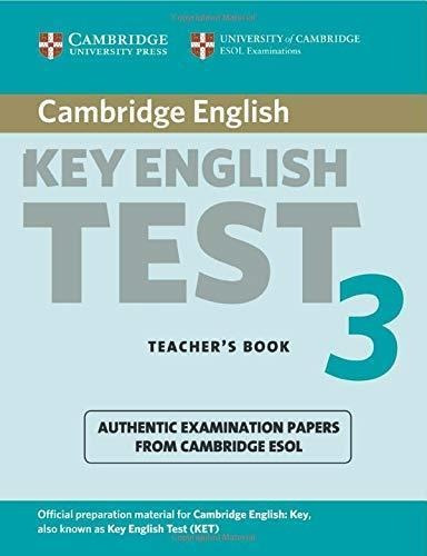 Cambridge Key English Test 3 - Teacher S