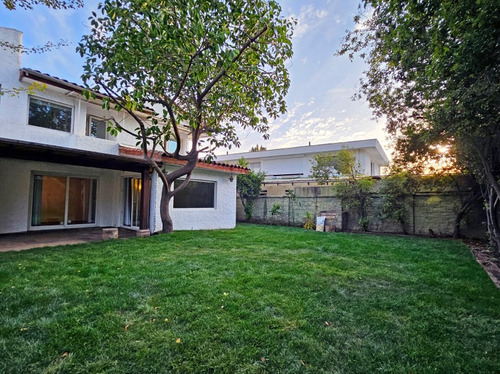 Arriendo Casa Las Condes 4d+3b+3est+1bod 425m2 Pz Asunción