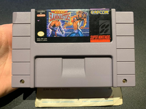 Saturday Night Slam Masters Super Nintendo Snes (Usado)