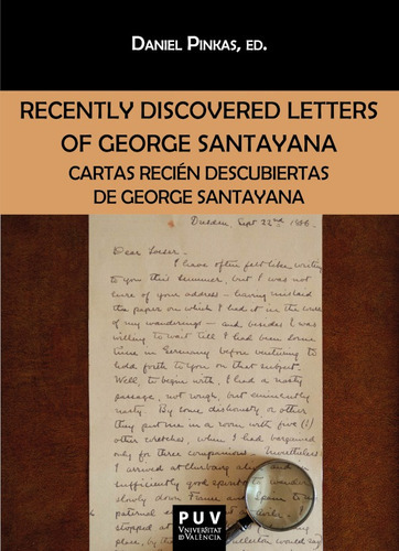 Recently Discovered Letters Of George Santayana, De George Santayana. Editorial Publicacions De La Universitat De València, Tapa Blanda En Inglés