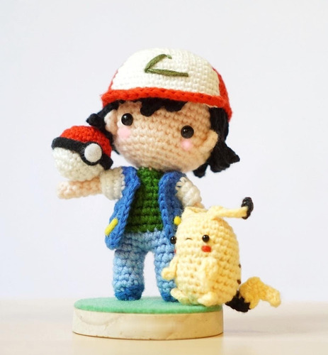 Patrones Amigurumis. Pokemon X3. En Inglés. 