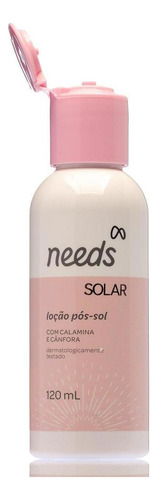 Loção pós-sol Needs Solar LOÇÃO PÓS SOL LOÇÃO PÓS SOL NEEDS CALAMINA E CANFORA de 120mL