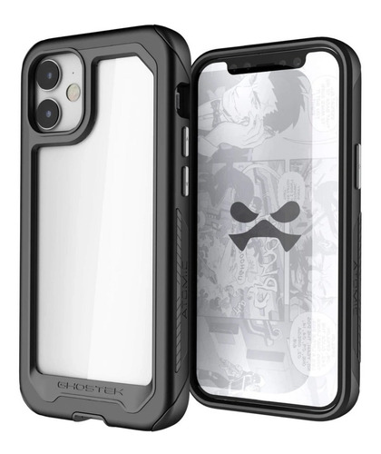 Estuche Antichoque Gostek Atomic Slim Para iPhone 12 Mini 