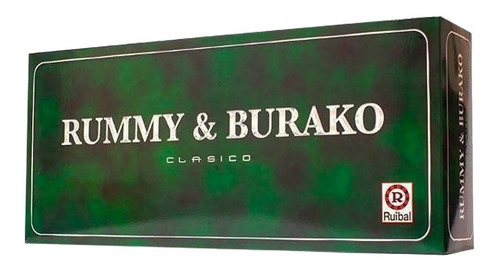 Imagen 2 de 9 de Juego De Mesa Rummy & Burako Clásico Ruibal