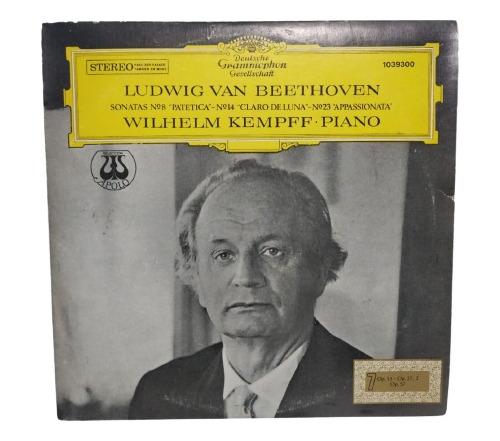 Ludwig Van Beethoven, Wilhelm Kempff, Las Sonatas Para Piano