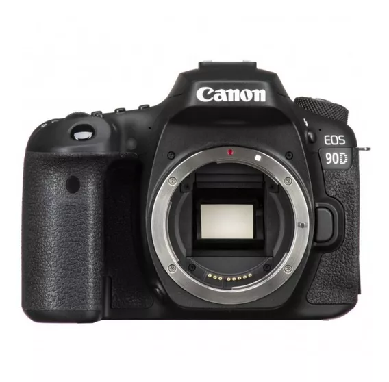 Canon EOS 90D DSLR color negro