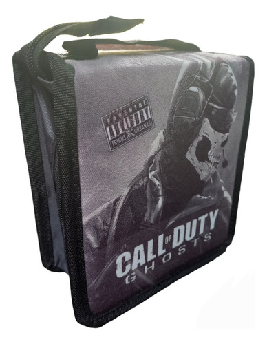 Organizador Estampado Diseño Call Of Duty Para 40 Discos 