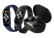 Comprar Auriculares A6s Negro Combo + Smartwatch Band M7 - Premium