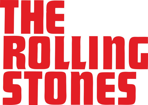 Calco Logo Antiguo Rolling Stones  Vinilo, Plotter