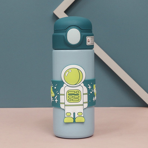 Botella De Agua De Gimnasio Para Niños Nasa Astronaut 500ml