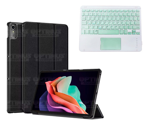 Teclado Bluetooth + Funda Case Para Lenovo P11 2nd Gen