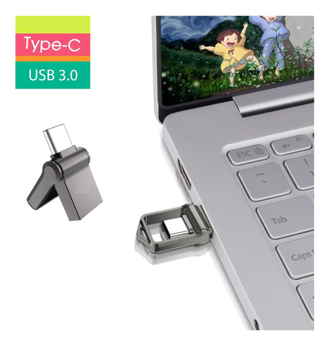 Pendrive 1tb Tipo C Y Usb Compatible Pc Android