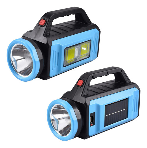 Linterna Portátil Recargable Q Solar Supe 8343