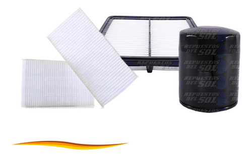 Kit Filtro Mantencion Para Kia Sorento 2.5 2007 2009 4 Pzas