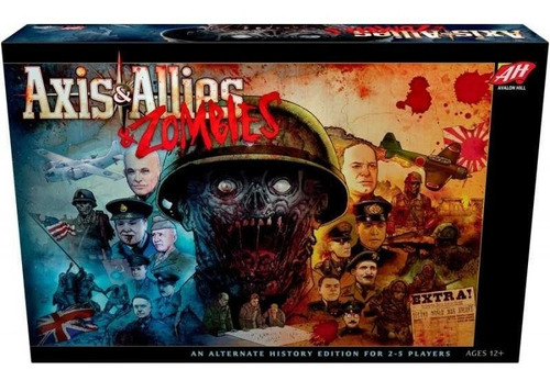 Axis & Allies - Zombies - Juego De Mesa - En Inglés