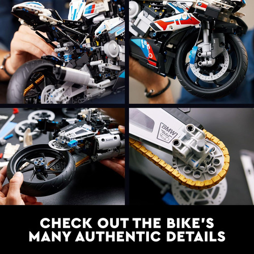 Kit De Modelismo De Motocicleta Lego Technic Bmw M 1000 R...