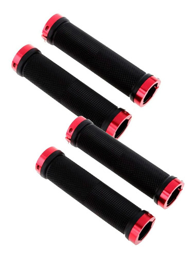 Puños Bicicleta Grips Gel Raleigh Con Lock On Pack X 2 Pares