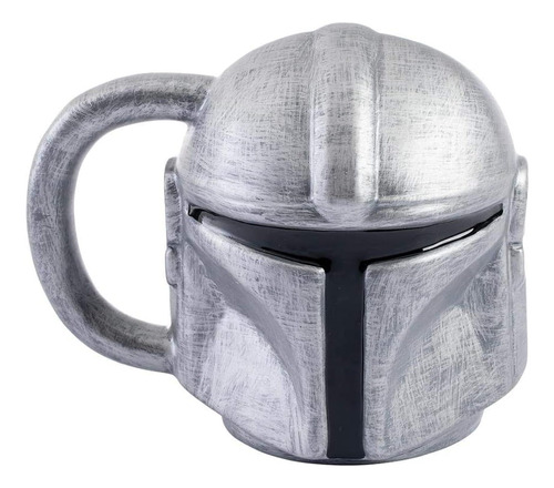 Star Wars The Mandalorian Casco Esculpido, Taza De 20 Onzas