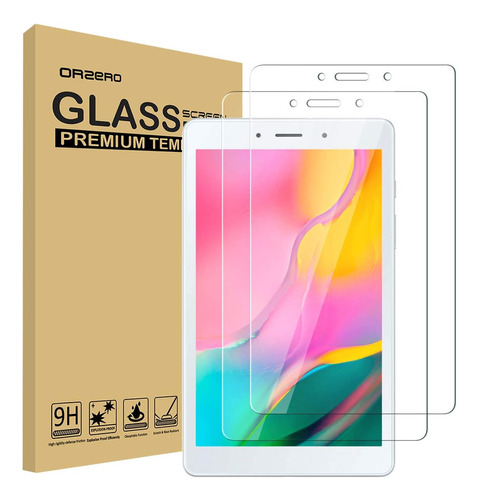 2 Vidrios Templados Para Galaxy Tab A 8.0 2019 Sm-t295 T290