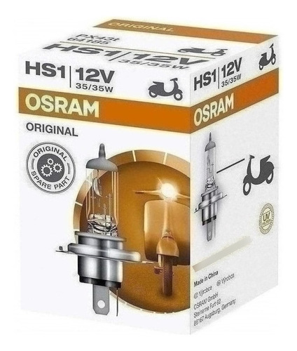 Bombillo Osram Hs1 12v 35/35w Estándar Moto H4