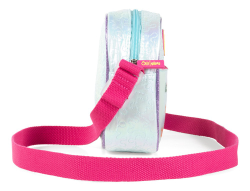 Bolsa Crossbody Cloe Para Niña Acabado Iridiscente Color Azul