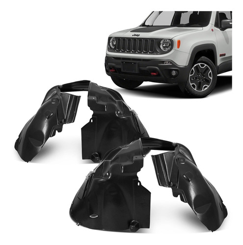 Parabarro Dianteiro Jeep Renegade 2015 2016 2017 Trailhawk 