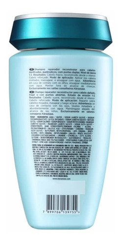 Imagem 2 de 5 de Kérastase Résistance Bain Force Architecte - Shampoo 250ml