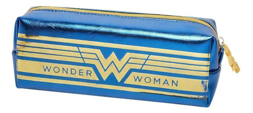 Cartuchera Mooving 1 Cierre Pvc Rectangular Color Wonder Woman 1523221