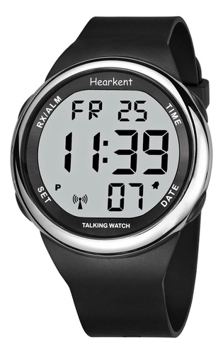 El Reloj Parlante Atómico De Hearkent Se Configura Para Pers