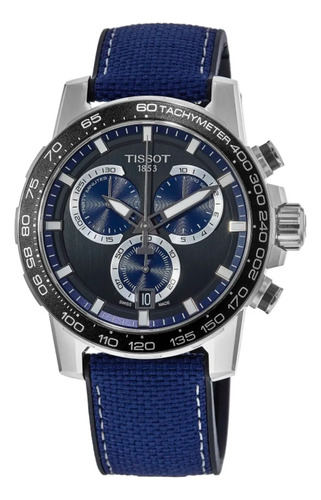 Relógio Tissot T125.617.17.051.03 Supersport Azul  Quartz