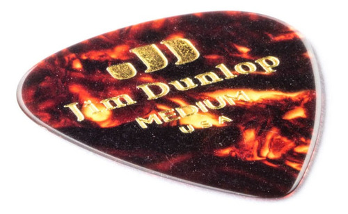 Uñetas Jim Dunlop Shell Classic 483r05 Medium Bolsa X72u