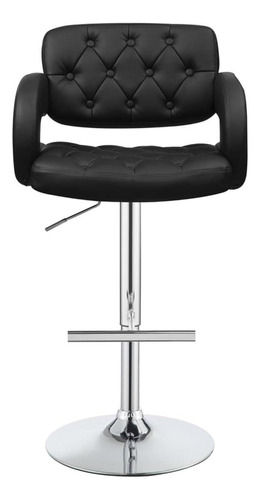 Taburete De Bar Ajustable Coaster Negro 102555