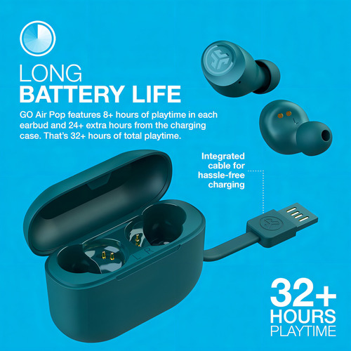 Auriculares Inalámbricos Jlab Go Air Pop Bluetooth 5.1