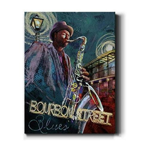 Galeria Bourbon Street Blues Wall Art, Galería Gnkmb