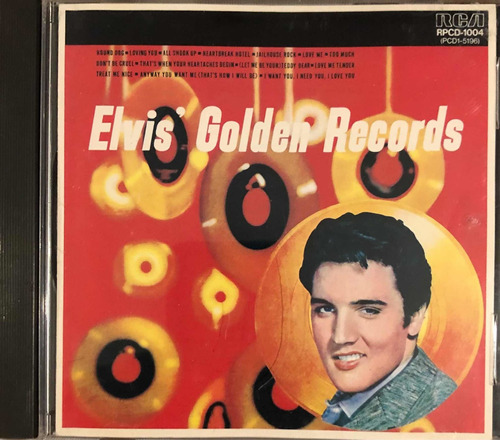 Elvis Presley Cd. Golden Récords 50th Anniversary. Japan