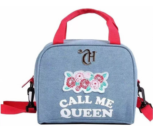 Lancheira Térmica Dmw 11290 Capricho Call Me Queen Cor Jeans